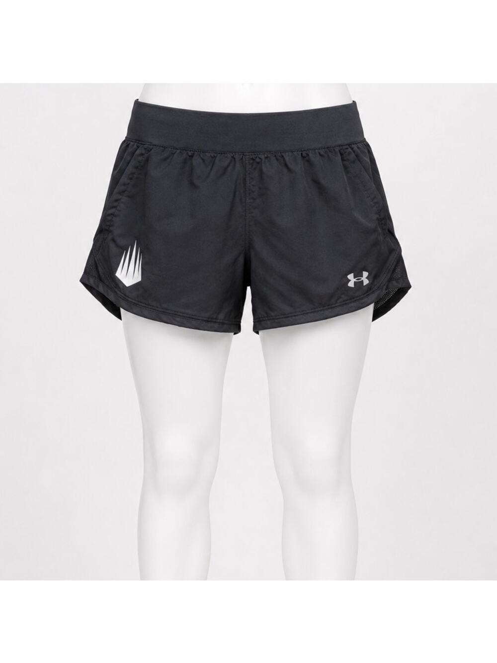 Under Armour IMG Academy Running Shorts Women's Small Black Pocketed